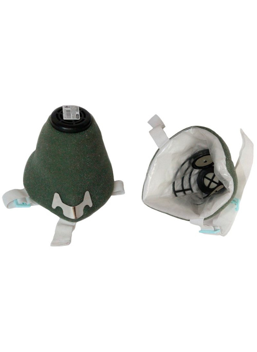 Респиратор У2К с клапаном, поролон, FFP1, 10001